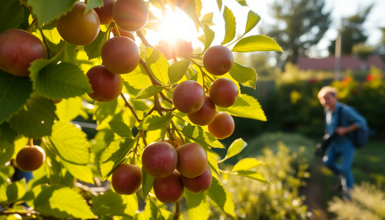 Figuier chargé de figues mûres, symbole d'une récolte abondante grâce à une technique de jardinage spécifique