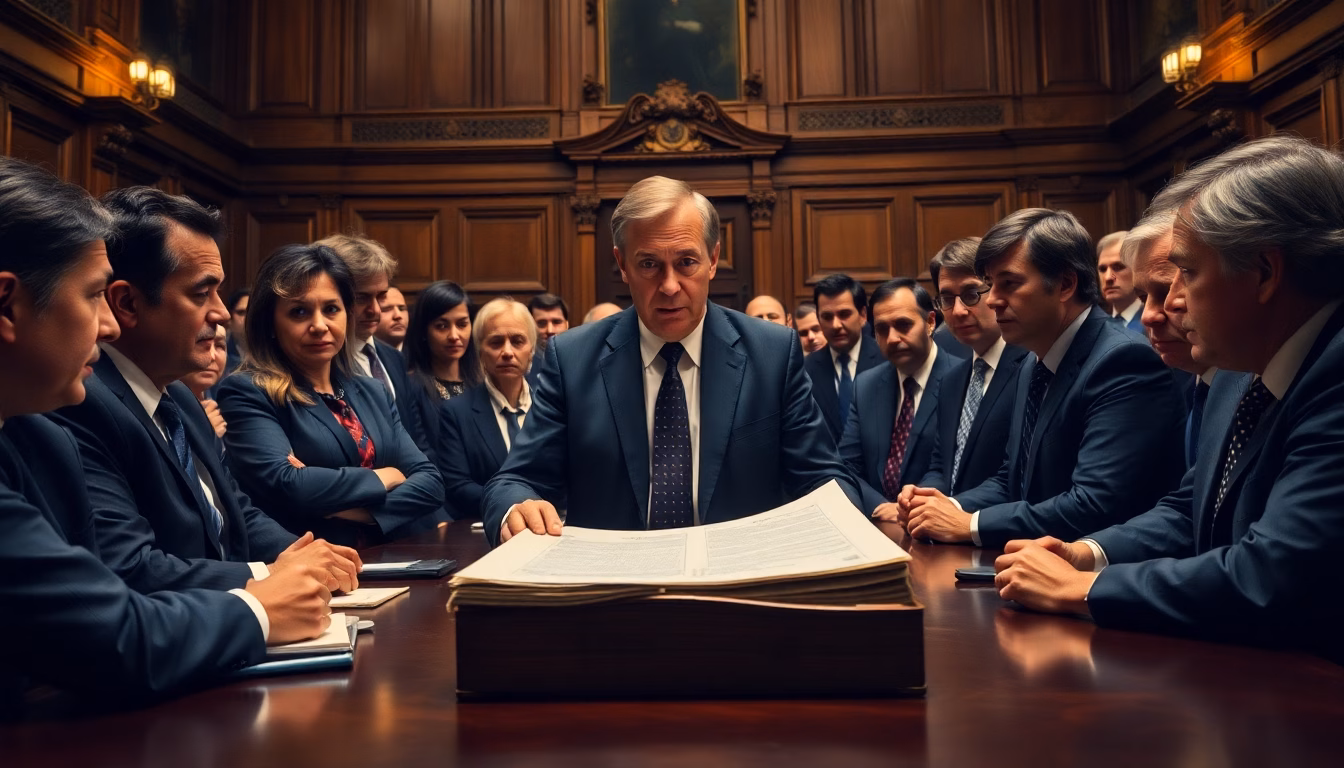 Photo d'Eric Woerth lors d'une intervention politique