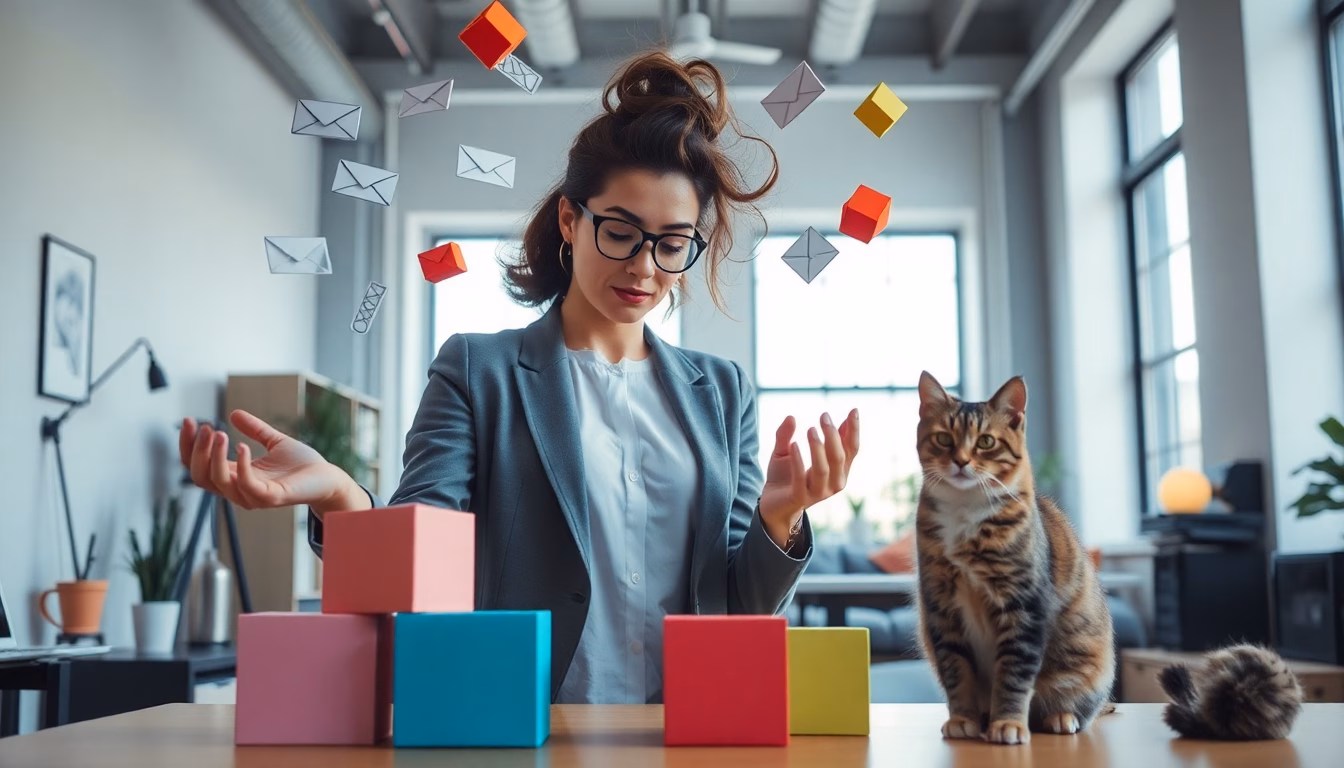 Personne HPI organisant son quotidien