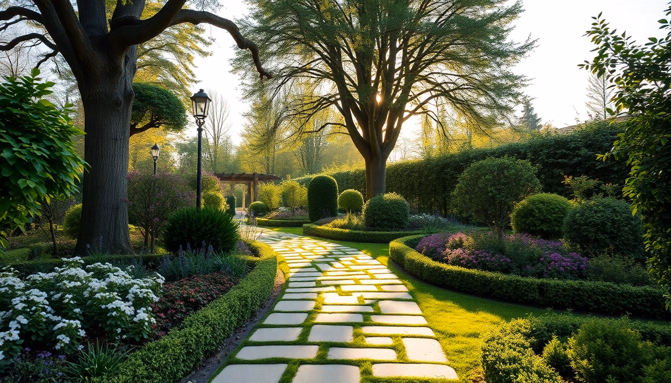 Jardin paysager Vacherot