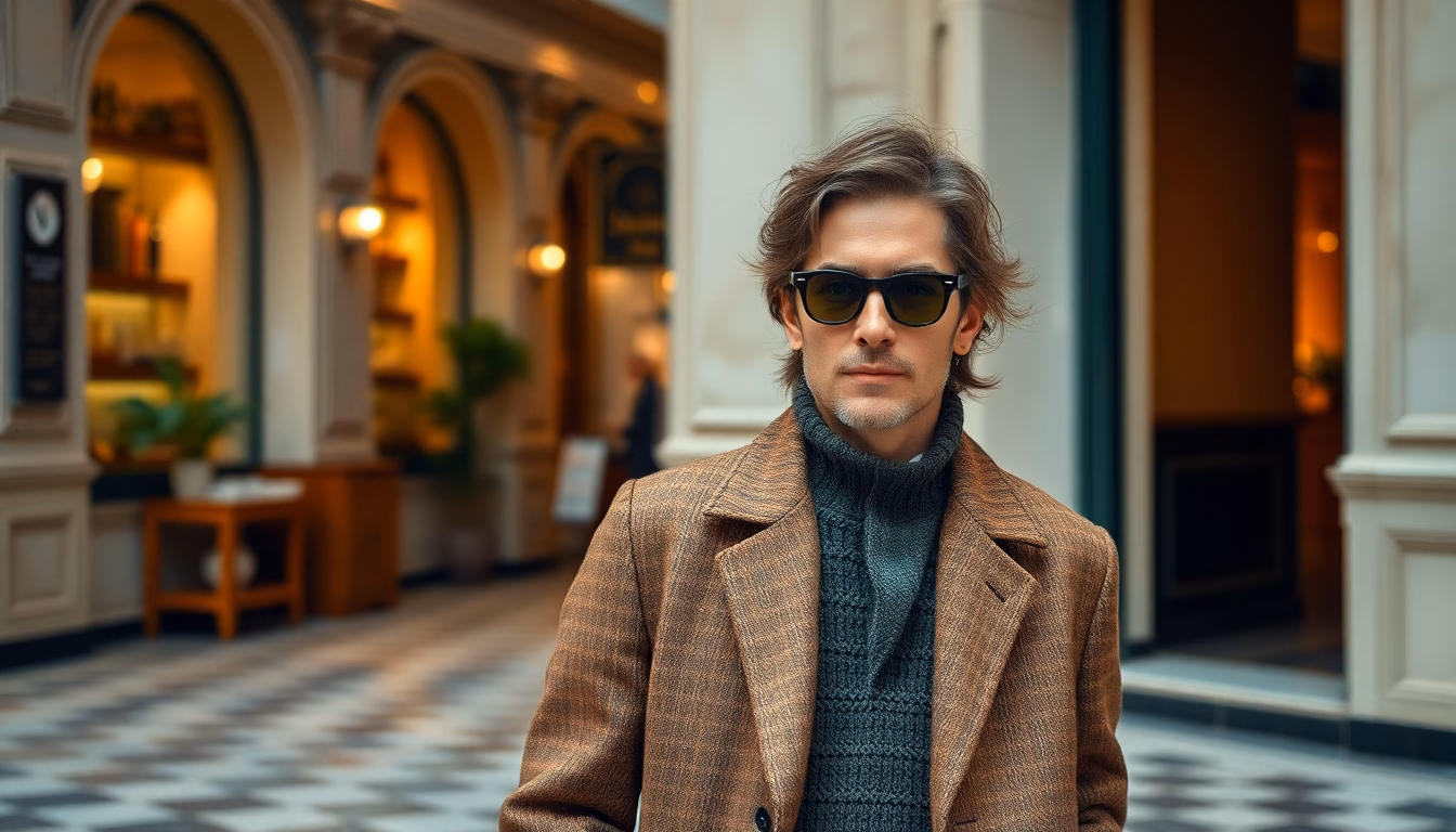 Benjamin Biolay dans une tenue mode